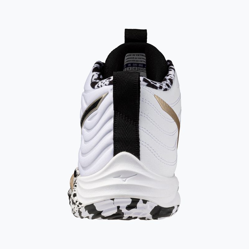 Volejbalové boty Mizuno Wave Momentum Elite Mid white/black/ge gold 10