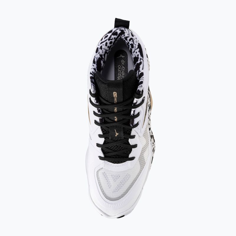 Volejbalové boty Mizuno Wave Momentum Elite Mid white/black/ge gold 12