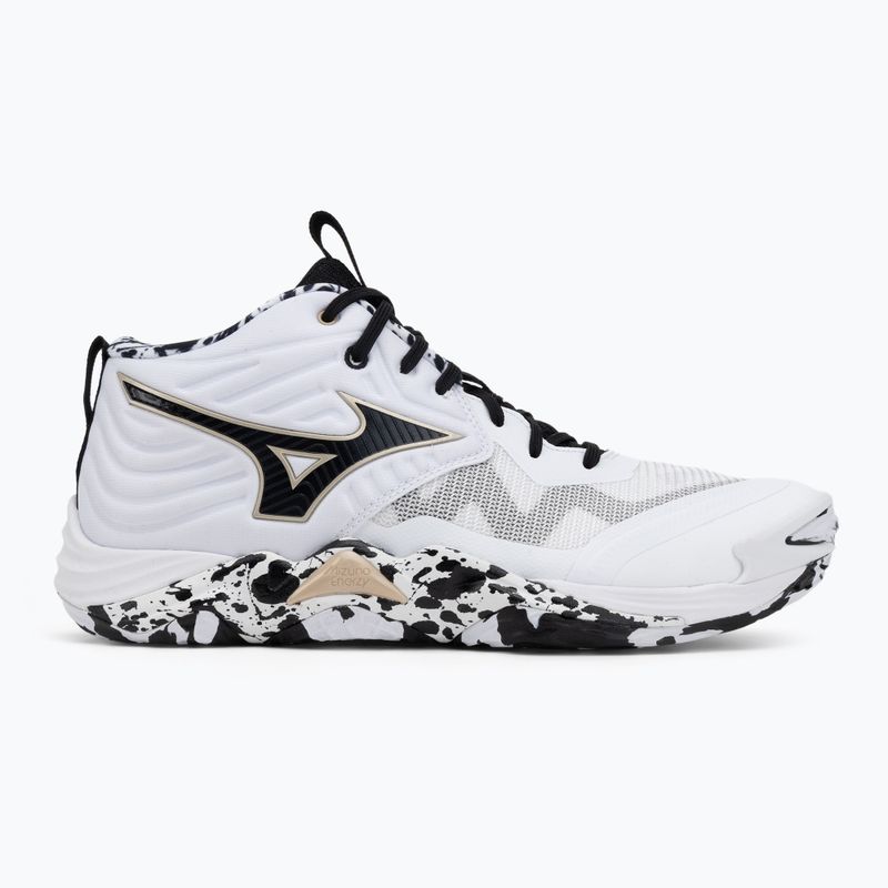 Volejbalové boty Mizuno Wave Momentum Elite Mid white/black/ge gold 2
