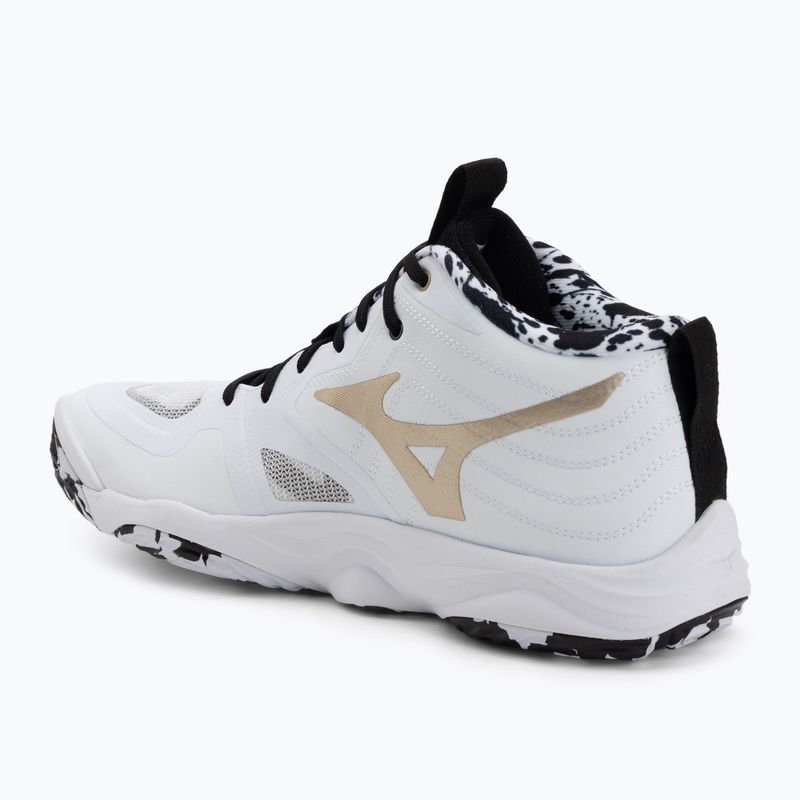 Volejbalové boty Mizuno Wave Momentum Elite Mid white/black/ge gold 3