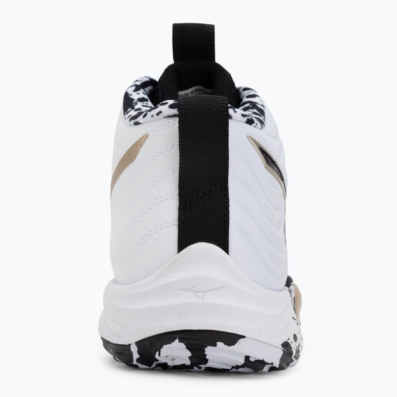 Volejbalové boty Mizuno Wave Momentum Elite Mid white/black/ge gold 6