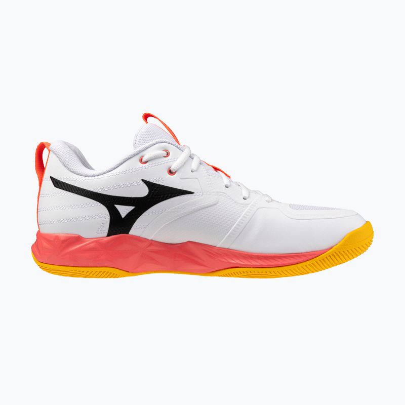 Volejbalové boty Mizuno Wave Momentum Pro white/fiery coral 2/citrus 2