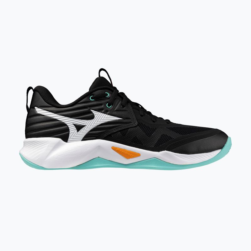 Volejbalové boty Mizuno Wave Momentum Pro black/tangelo/ice green
