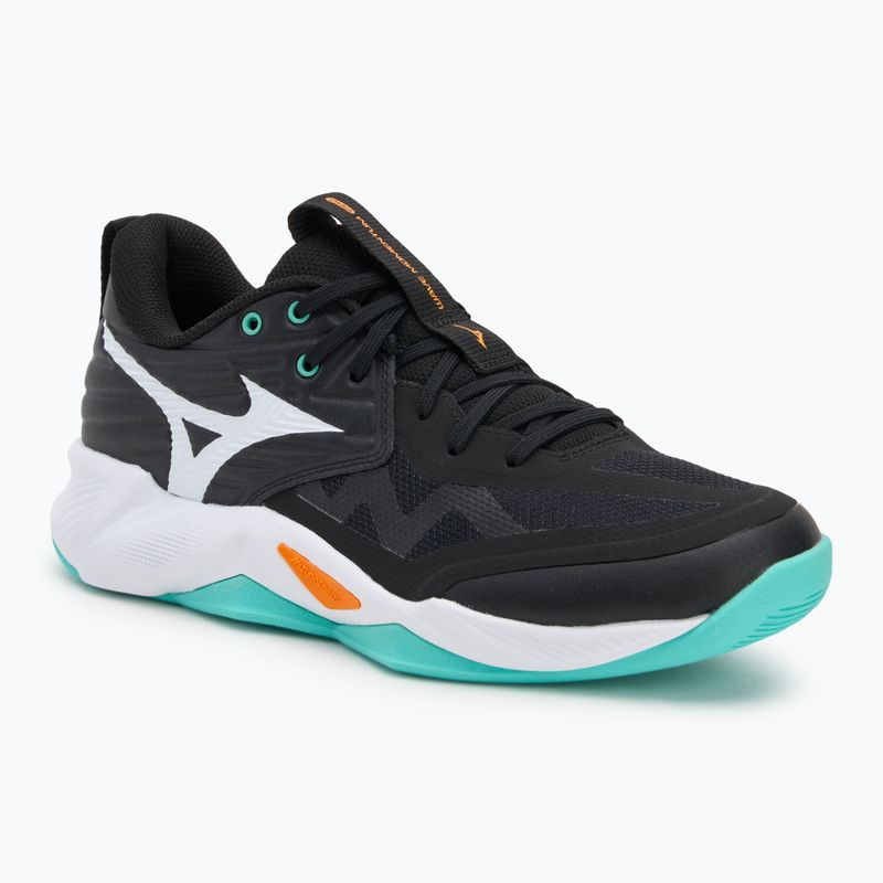 Volejbalové boty Mizuno Wave Momentum Pro black/tangelo/ice green
