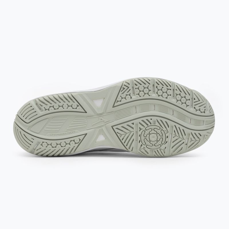 Dětské volejbalové boty Mizuno Cyclone Speed 5 white/black/frozen emerald 4