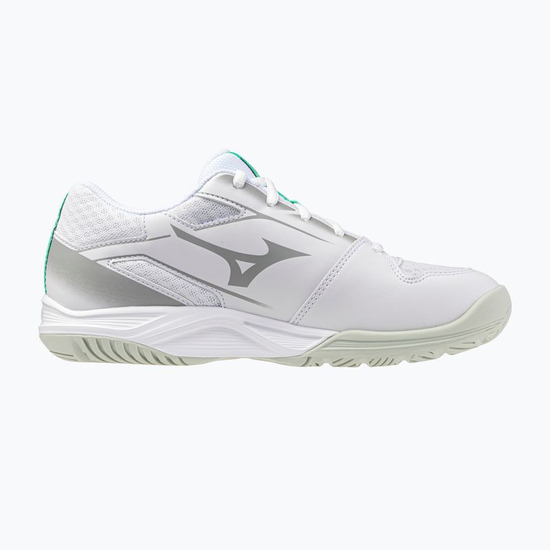 Dětské volejbalové boty Mizuno Cyclone Speed 5 white/black/frozen emerald 2