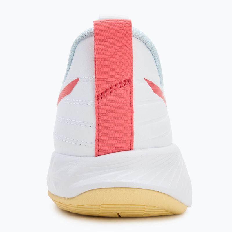 Dámské volejbalové boty Mizuno Wave Momentum Pro white/calypso coral/pale banana 6