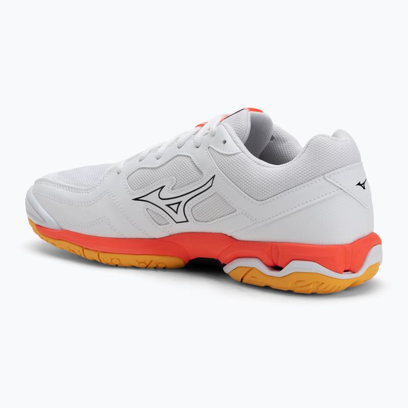 Házenkářské boty Mizuno Wave Phantom 3 white/fiery coral 2/citrus 3