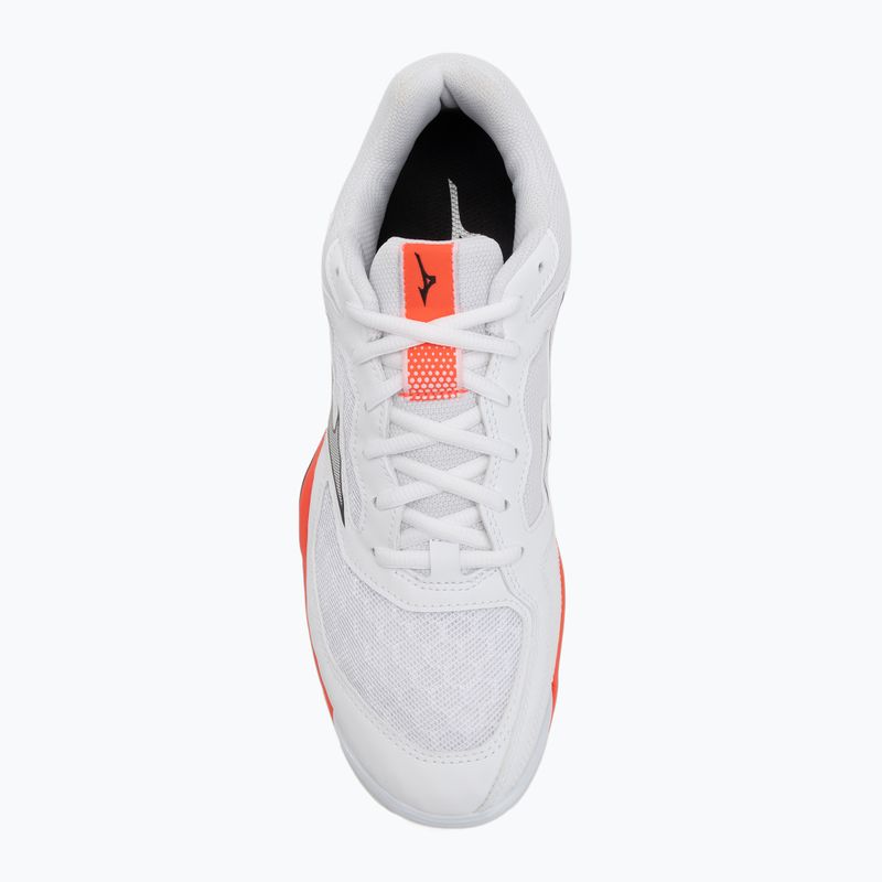 Házenkářské boty Mizuno Wave Phantom 3 white/fiery coral 2/citrus 5