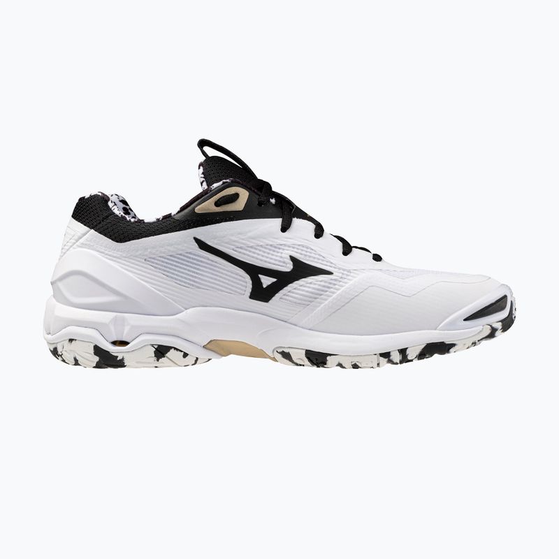 Boty na házenou Mizuno Wave Stealth 6 white/black/gold 9