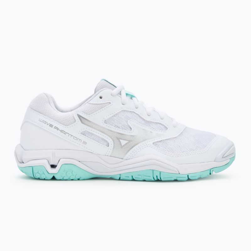 Dámské házenkářské boty Mizuno Wave Phantom 3 white/blue tint 2