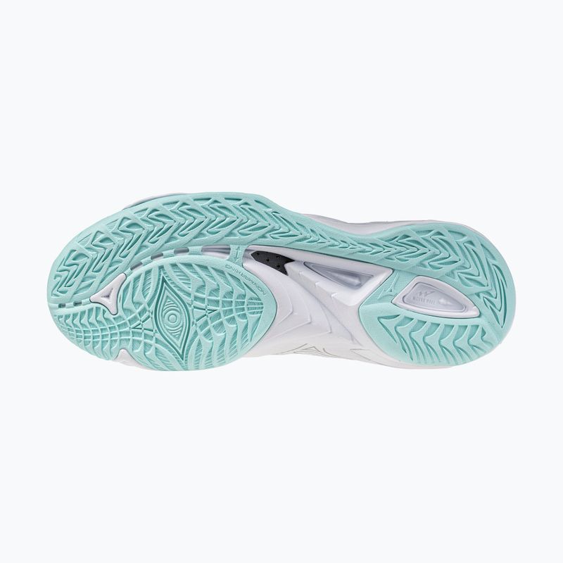 Dámské házenkářské boty Mizuno Wave Mirage 5 white/blue tint 4