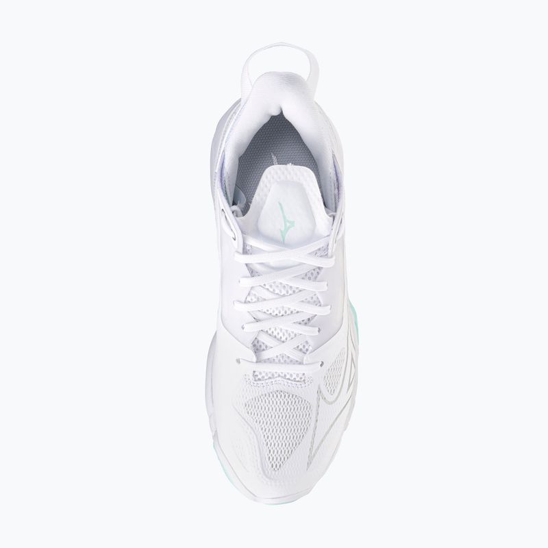 Dámské házenkářské boty Mizuno Wave Mirage 5 white/blue tint 5