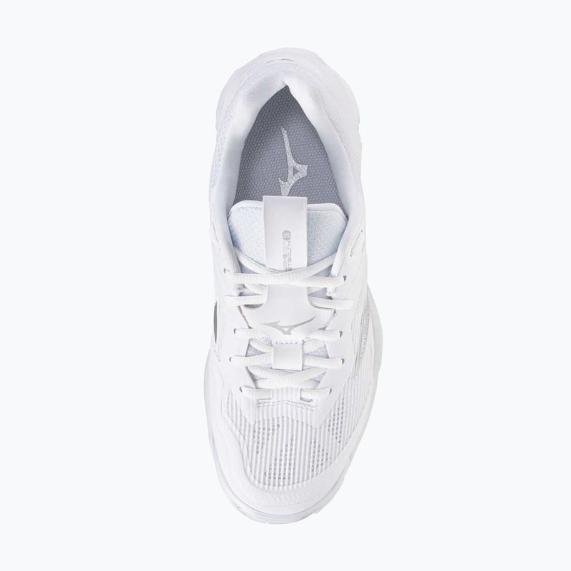 Dámské házenkářské boty Mizuno Wave Stealth 6 white/blue tint 12