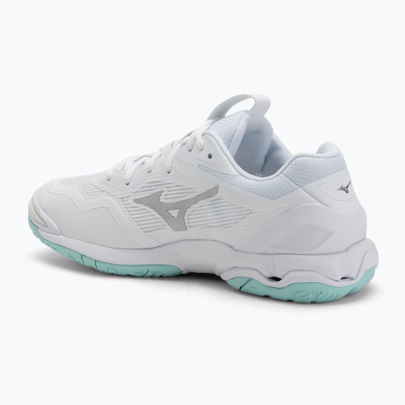Dámské házenkářské boty Mizuno Wave Stealth 6 white/blue tint 3