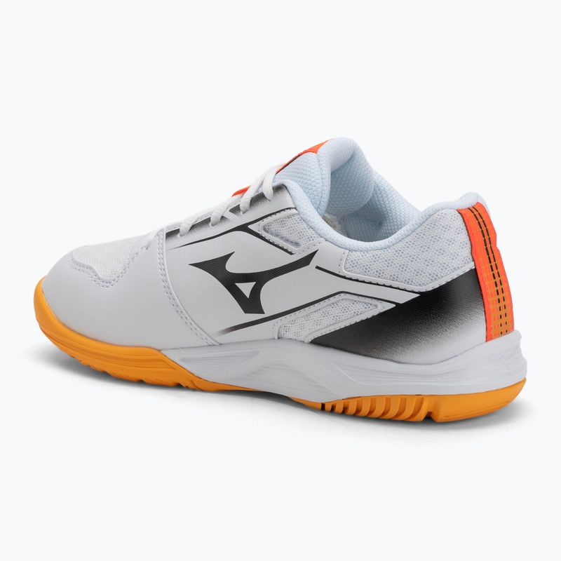 Dětské boty Mizuno Stealth Star 3 white/fiery coral 2/citrus 3