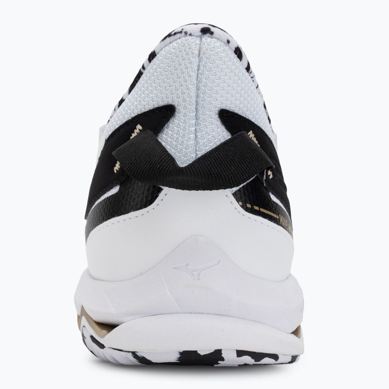 Boty na házenou Mizuno Wave Mirage 5 white/black/ge gold 6