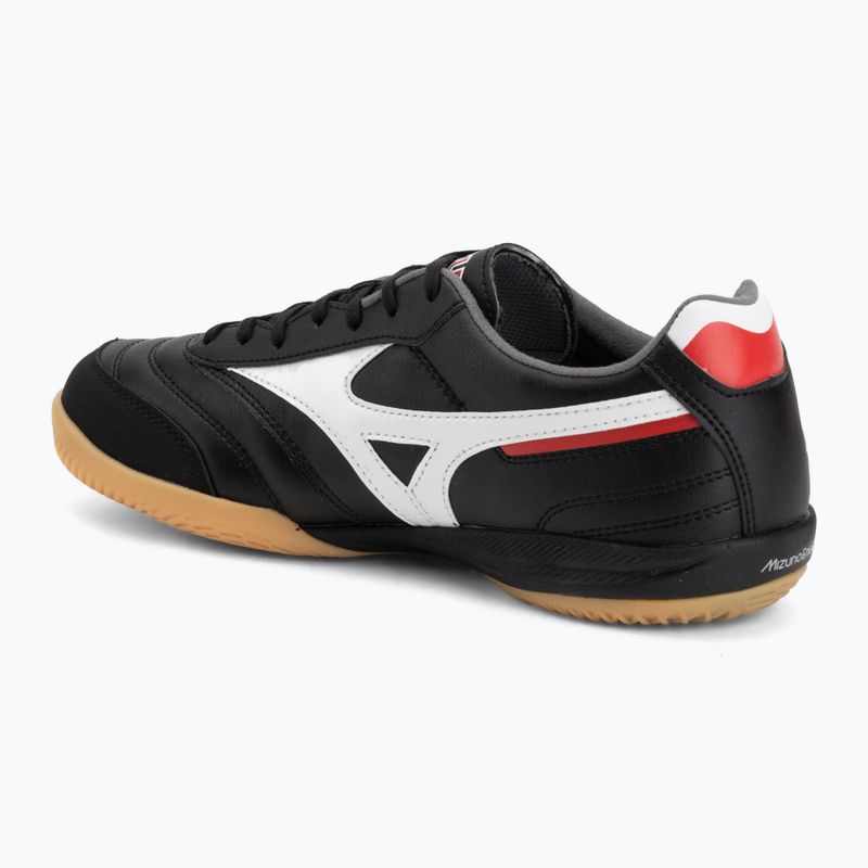 Kopačky Mizuno Morelia Sala Pro IN Black/White/Chinese Red 3