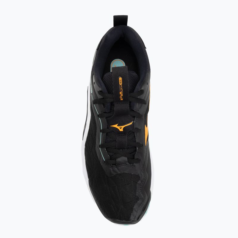 Házenkářské boty Mizuno Wave Stealth Neo 2 black/tangelo/ice green 5