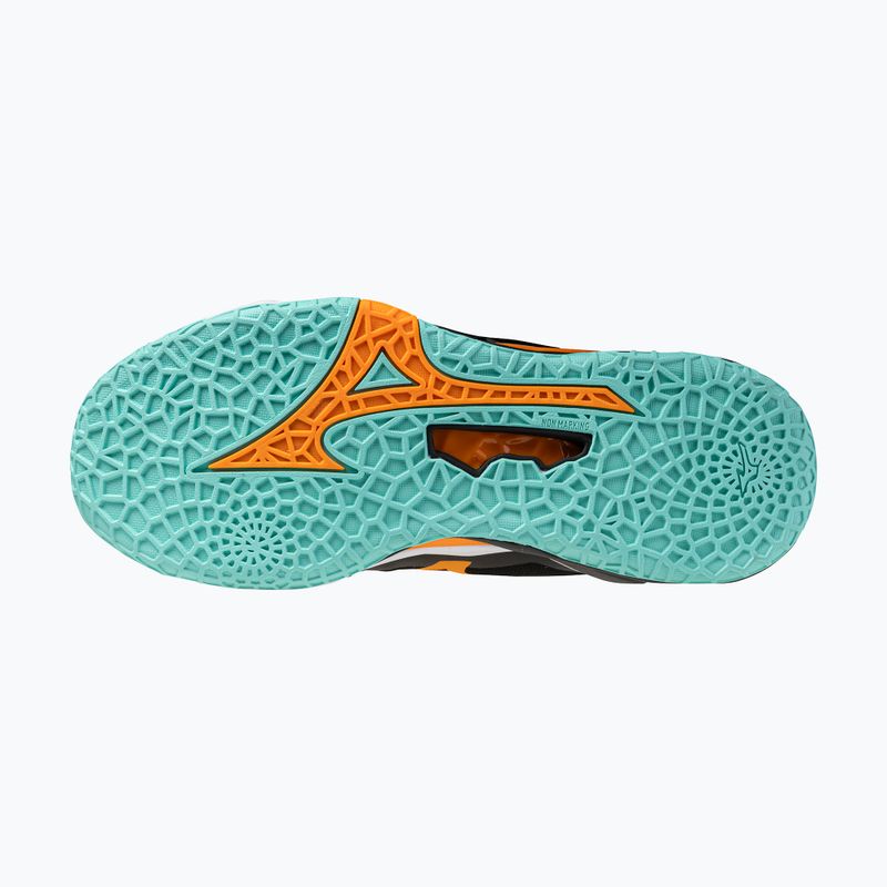 Házenkářské boty Mizuno Wave Stealth Neo 2 black/tangelo/ice green 4