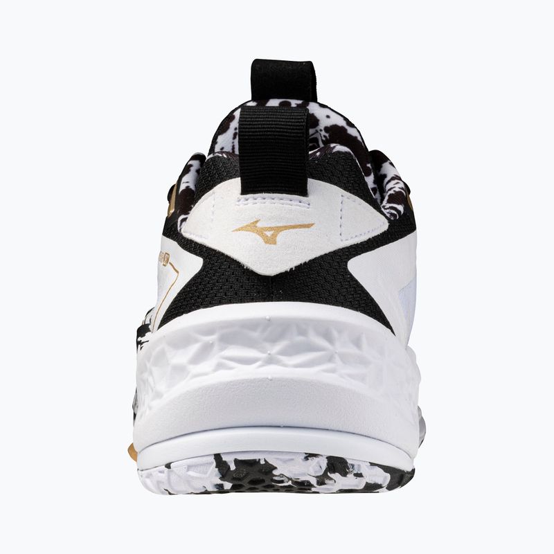 Boty na házenou Mizuno Wave Stealth Neo 2 white/black/gold 3