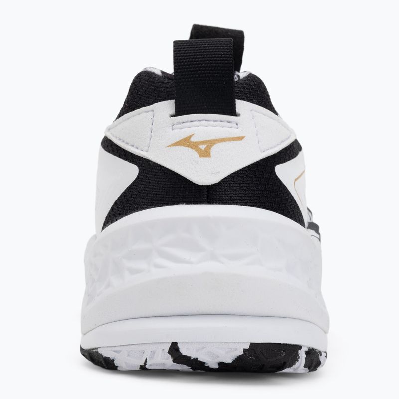 Boty na házenou Mizuno Wave Stealth Neo 2 white/black/gold 6