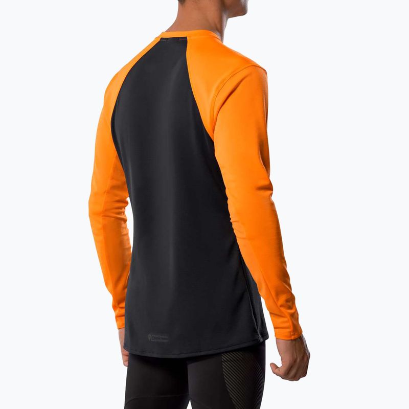 Pánské běžecké tričko Longsleeve Mizuno Tech Thermal Charge tangelo 2