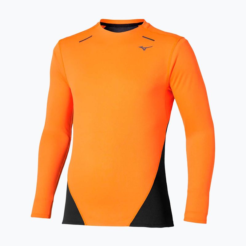 Pánské běžecké tričko Longsleeve Mizuno Tech Thermal Charge tangelo 3
