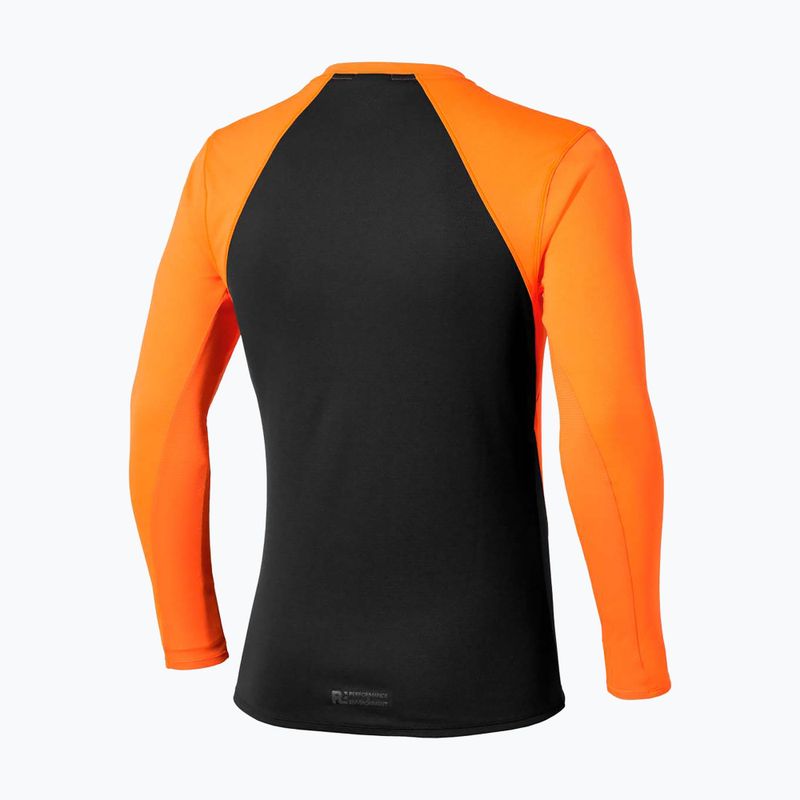 Pánské běžecké tričko Longsleeve Mizuno Tech Thermal Charge tangelo 4
