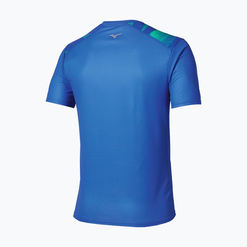 Pánské běžecké tričko Mizuno Core Graphic Tee princess blue 2