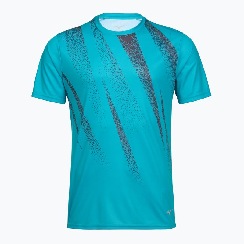 Pánské běžecké tričko Mizuno Core Graphic Tee capri breeze