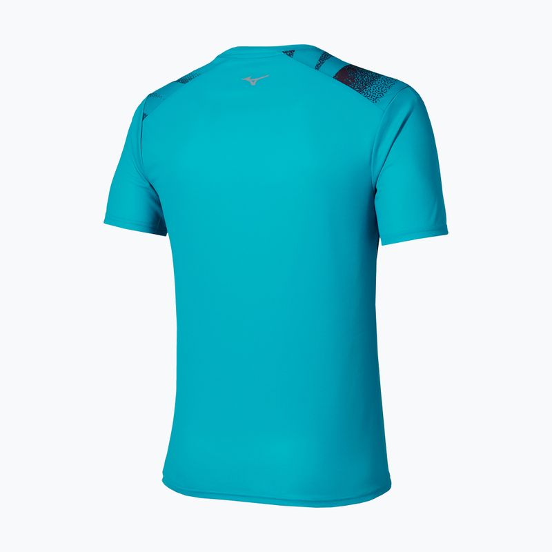 Pánské běžecké tričko Mizuno Core Graphic Tee capri breeze 2
