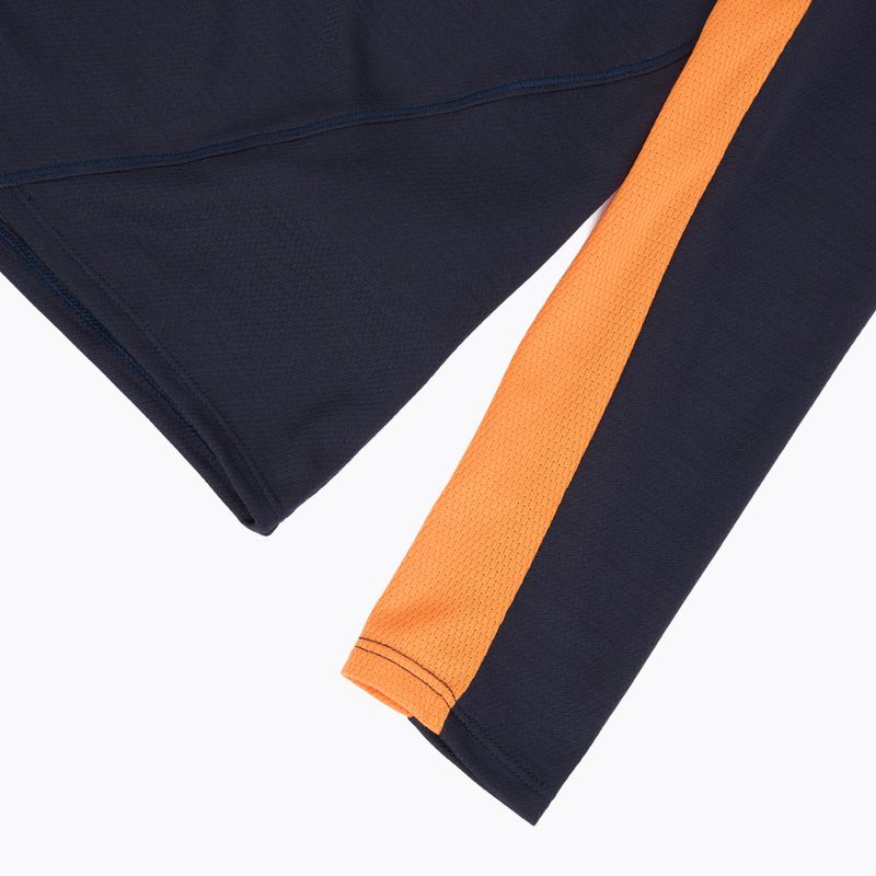 Pánské běžecké triko Longsleeve Mizuno Tech Thermal Charge Half Zip baritone blue 4