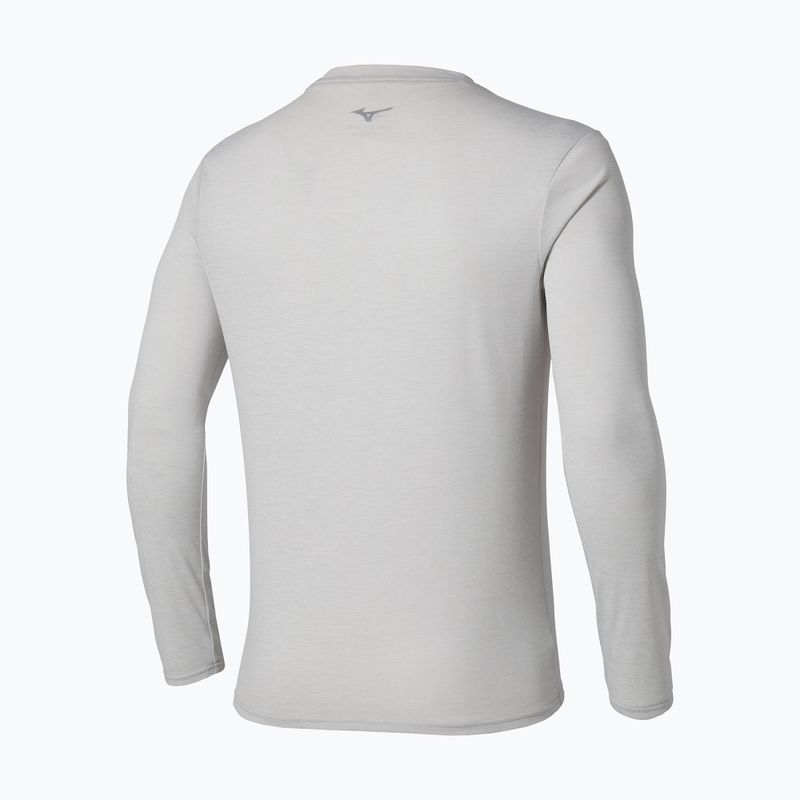 Pánské běžecké tričko Longsleeve Mizuno Core Impulse Tee vapor silver 2