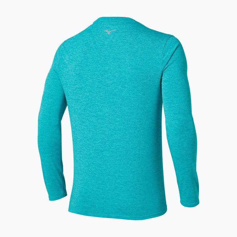 Pánské běžecké tričko Longsleeve Mizuno Core Impulse Tee capri breeze  2