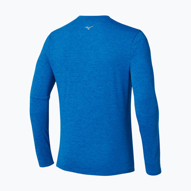 Pánské běžecké tričko Longsleeve Mizuno Core Impulse Half Zip Tee princess blue 2