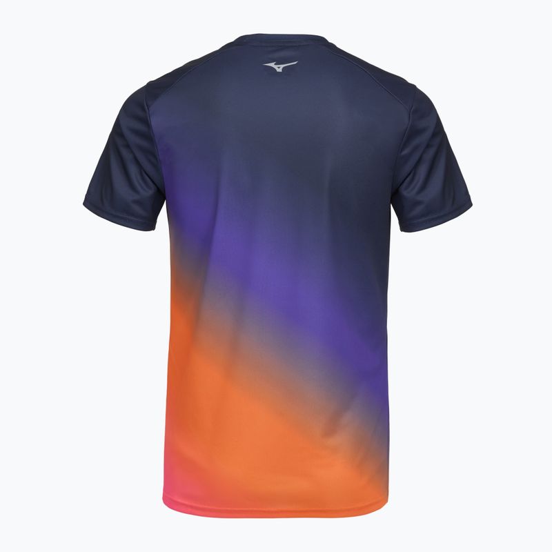 Pánské běžecké tričko Mizuno Summer Pack QD Tee yuuyake 2