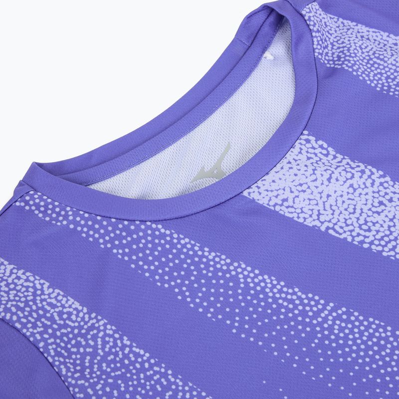 Dámské běžecké tričko Mizuno Core Graphic Tee iris bloom 3