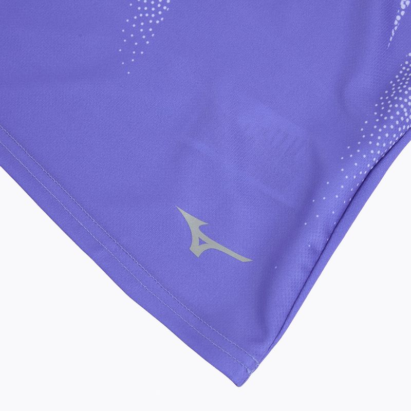 Dámské běžecké tričko Mizuno Core Graphic Tee iris bloom 4