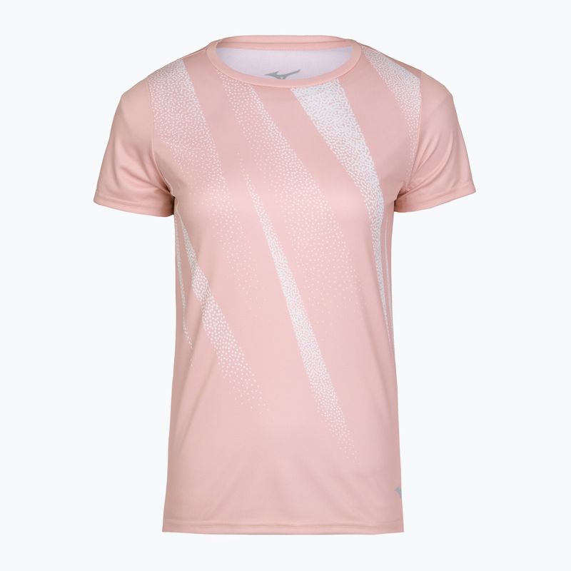 Dámské běžecké tričko Mizuno Core Graphic Tee bleached mauve