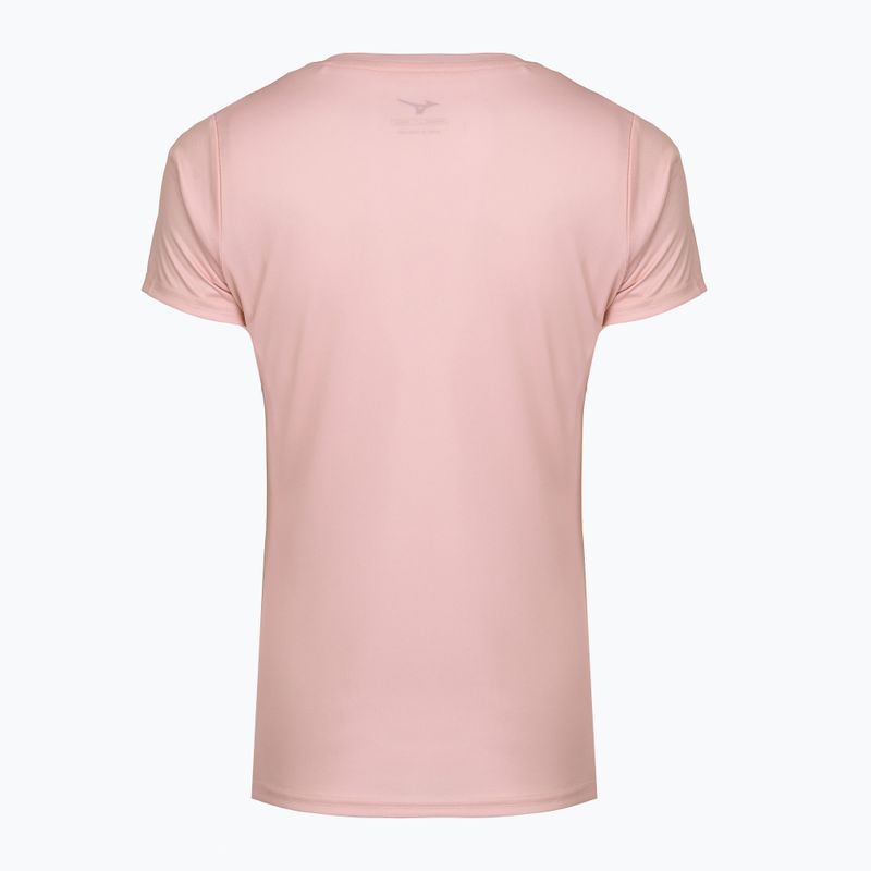 Dámské běžecké tričko Mizuno Core Graphic Tee bleached mauve 2