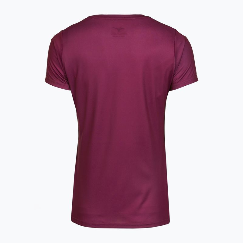 Dámské běžecké tričko Mizuno Core Graphic Tee dark purple 2