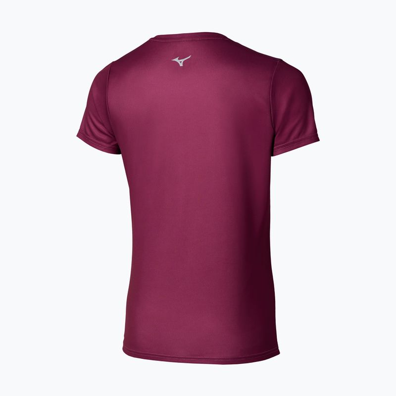 Dámské běžecké tričko Mizuno Core Graphic Tee dark purple 2