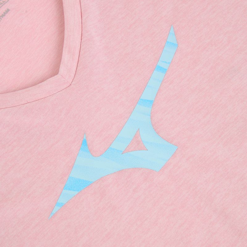 Dámské běžecké tričko Mizuno Core Runbird Tee bleached mauve 3