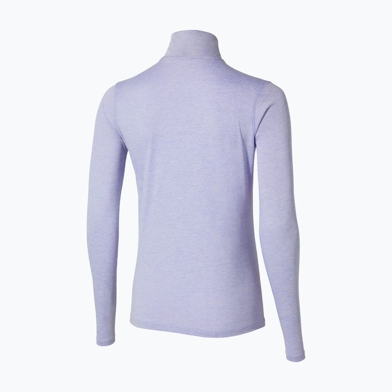 Dámská běžecká mikina Mizuno Core Impulse Half Zip Tee icelandic blue 2