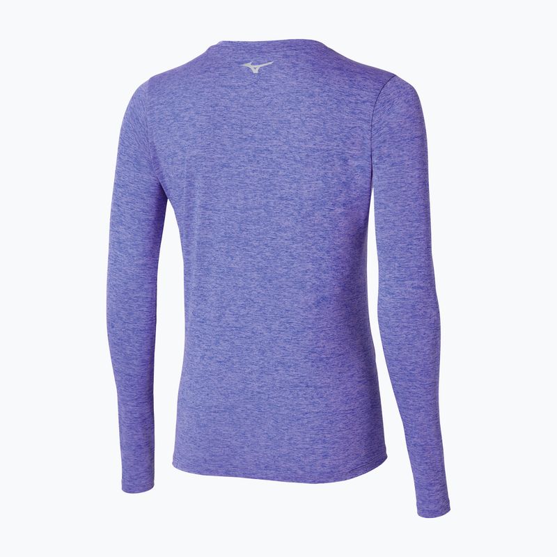 Dámské běžecké tričko Longsleeve Mizuno Core Impulse Tee iris bloom 2