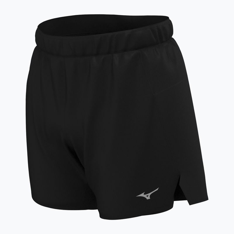 Pánské běžecké šortky Mizuno Core 5,5" 2IN1 black 3