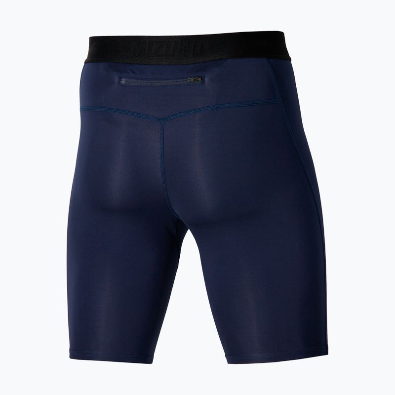 Pánské běžecké legíny Mizuno Core Impulse Mid baritone blue 2