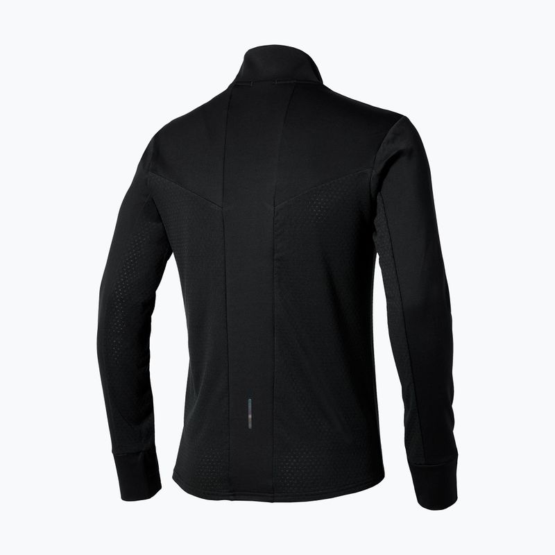 Pánské běžecké tričko Longsleeve Mizuno Active Warm Half Zip black 2