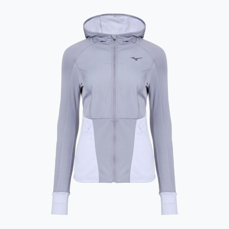 Dámská běžecká bunda Mizuno Active Warm Hybrid Full Zip Hooded quicksilver 5